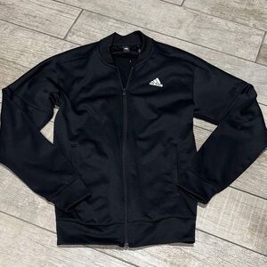 Adidas Black Mesh Collar Jacket